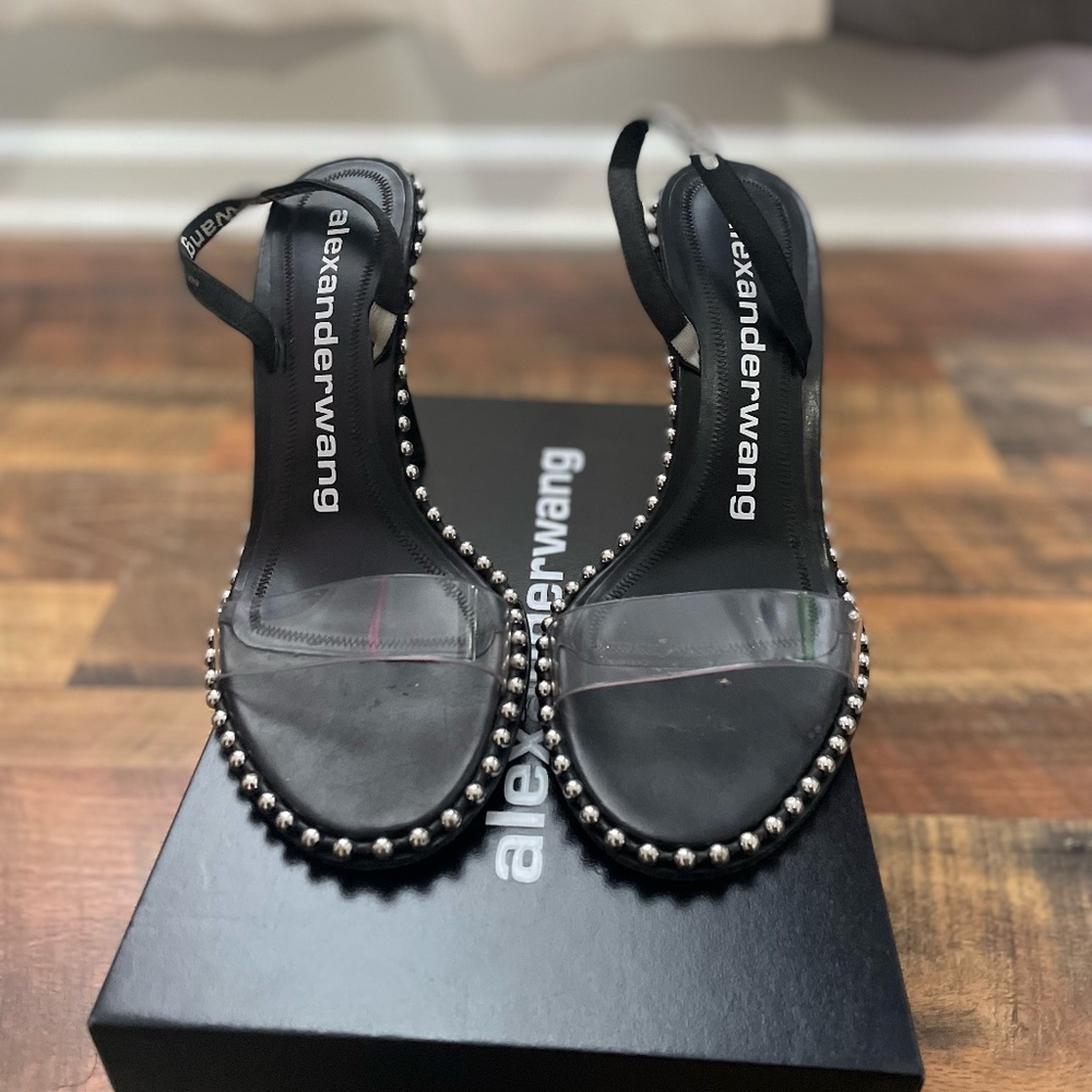 ALEXANDER WANG Women's Nova Slingback High Heel Sandals